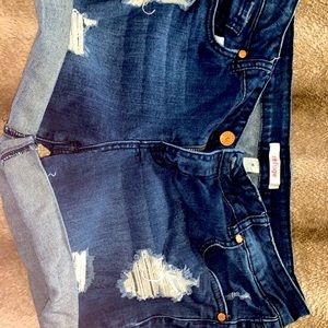 Jean shorts